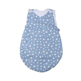Poza Sac Dormit Alb/Albastru, Bumbac, Stele - BL002 [1]
