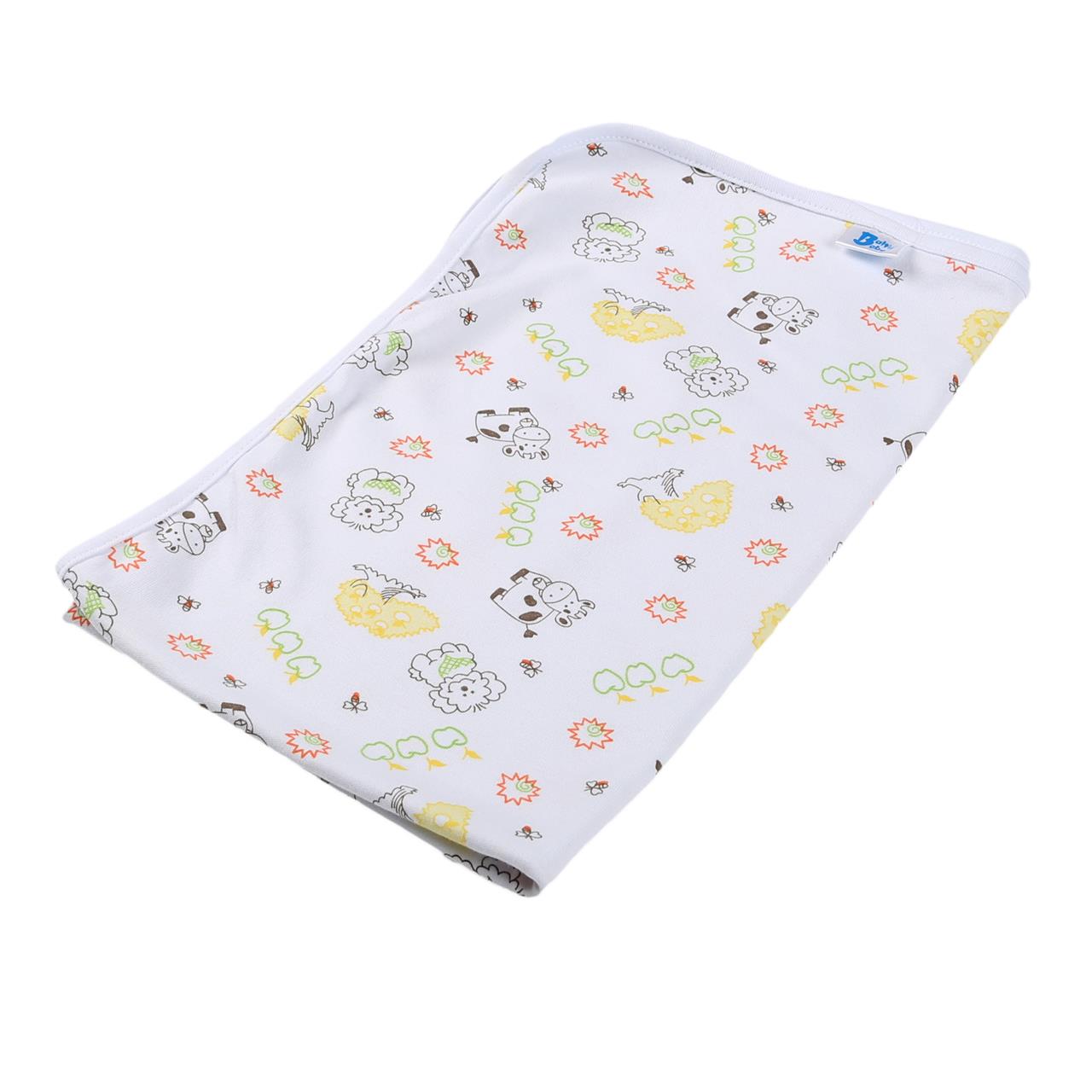 Poza Paturica Alb, Bumbac, 0-18 luni, Animale - BL013S [1]