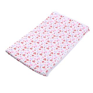 Poza Paturica Alb, Bumbac, 0-18 luni, Inimioare - BL015 [1]