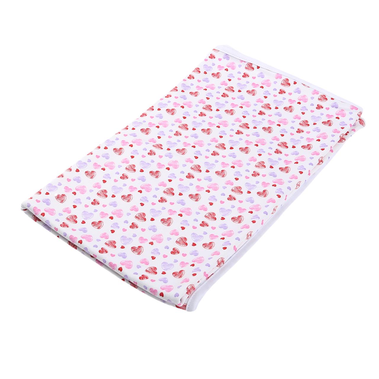 Poza Paturica Alb, Bumbac, 0-18 luni, Inimioare - BL015S [1]