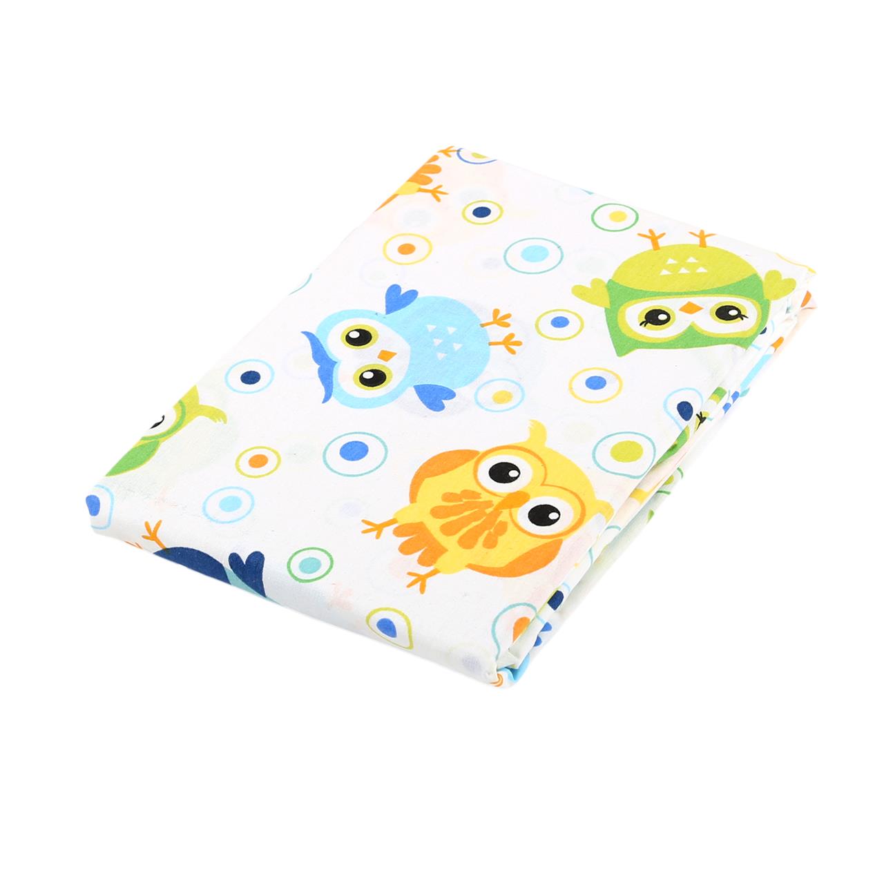 Poza Cearceaf Alb, Bumbac, 1 x Cearceaf, Bufnita - BL028 [1]