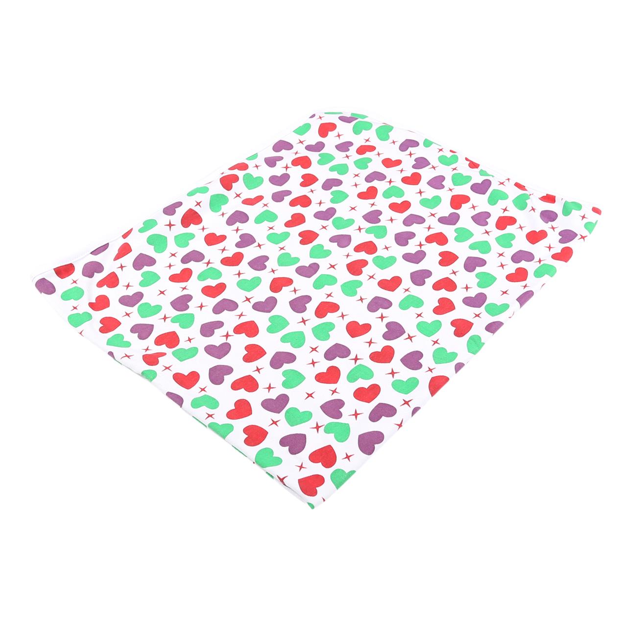 Poza Paturica Alb, Bumbac, 0-18 luni, Inima - BL043 [2]