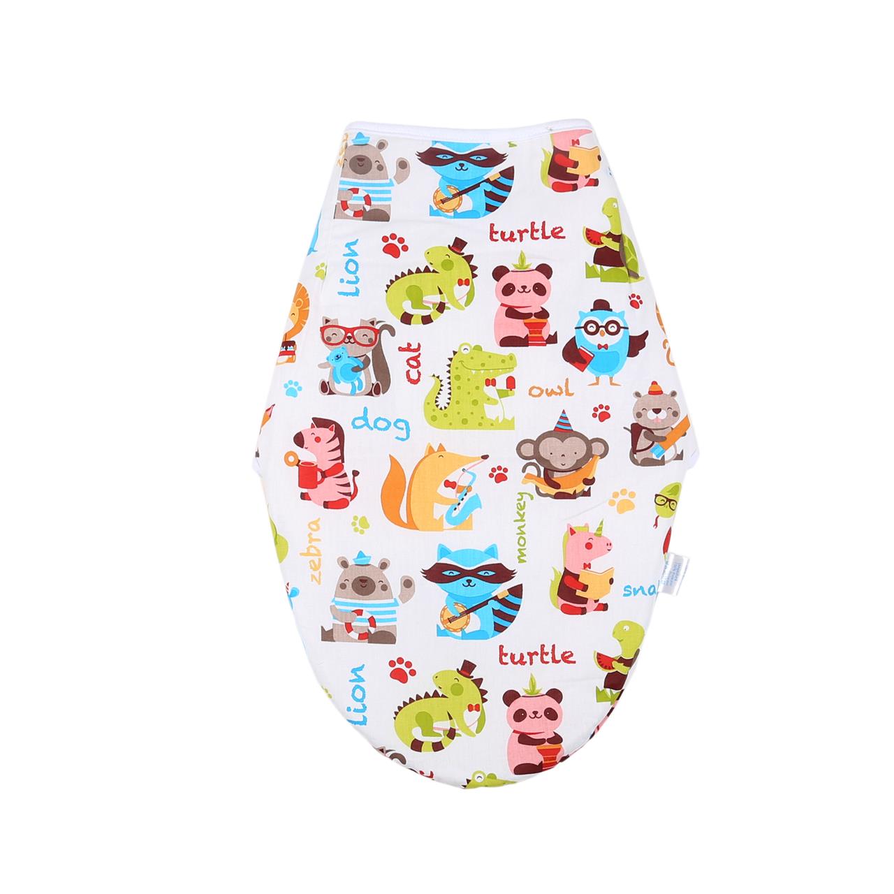 Poza Sistem Infasare Primavara - Vara Bumbac, Alb, Animale - BL058 [3]