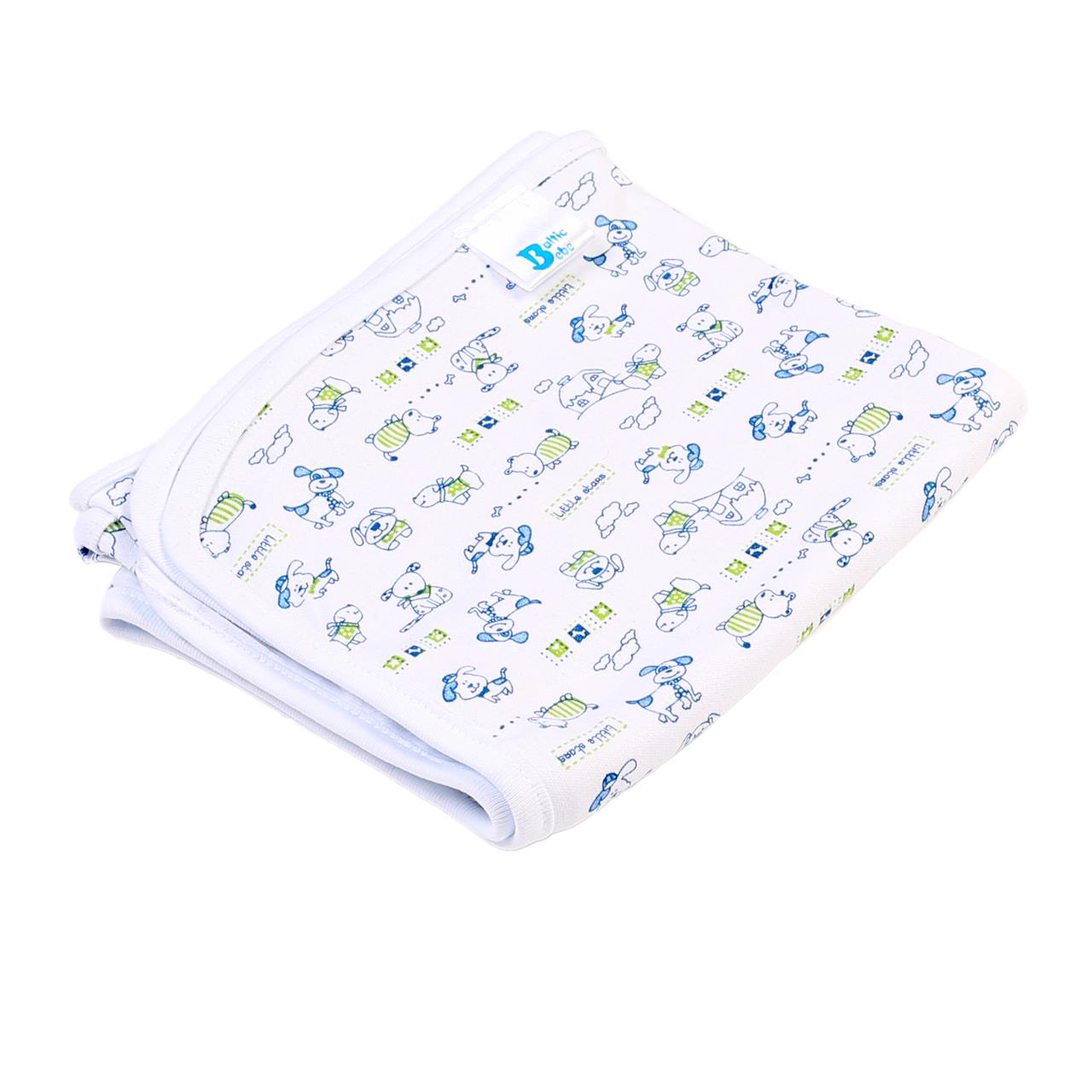 Poza Paturica Primavara - Vara Alb, Bumbac, 0-18 luni, Catelus - BL073S [1]