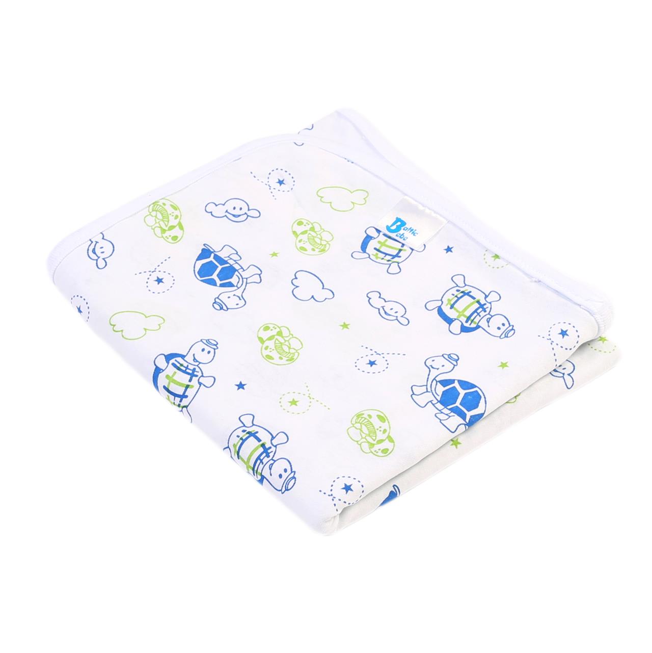 Poza Paturica Primavara - Vara Alb, Bumbac, 0-18 luni, testoase - BL081S [1]