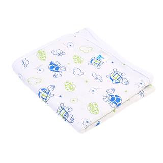 Poza Paturica Primavara - Vara Alb, Bumbac, 0-18 luni, testoase - BL081S [1]