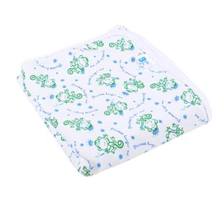 Poza Paturica Alb, Bumbac, 0-18 luni, Animale - BL097 [1]