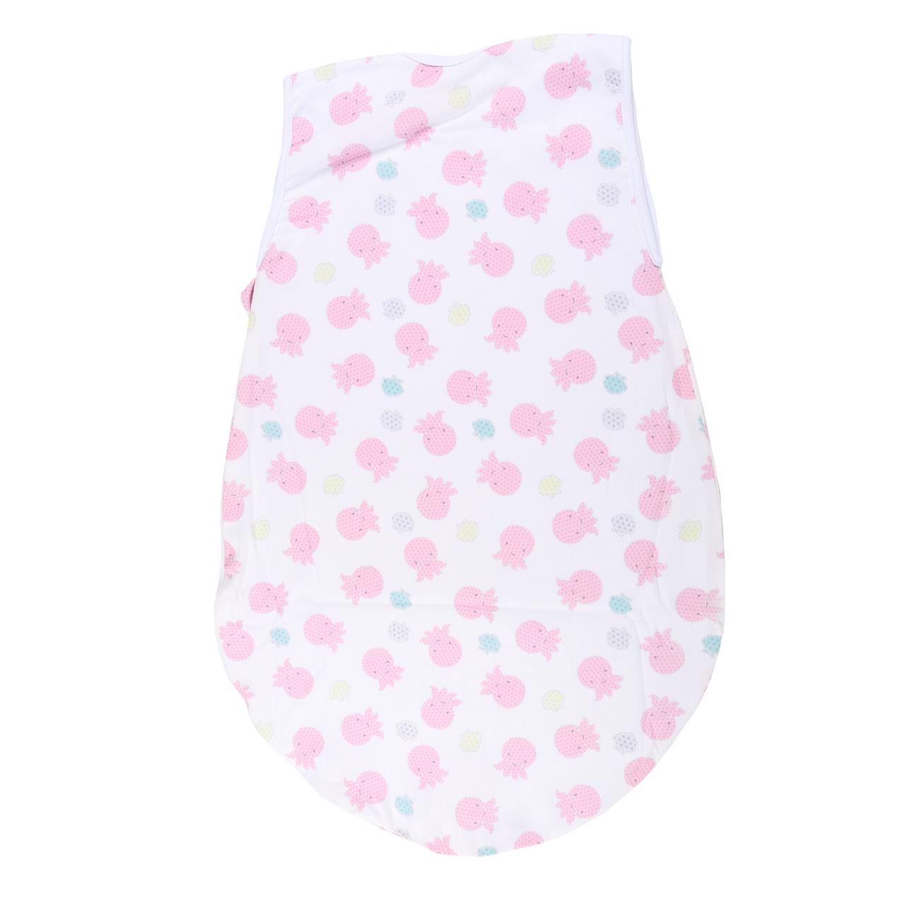 Poza Sac Dormit Primavara - Vara Alb/Roz, Bumbac, jucarii - BL130 [2]