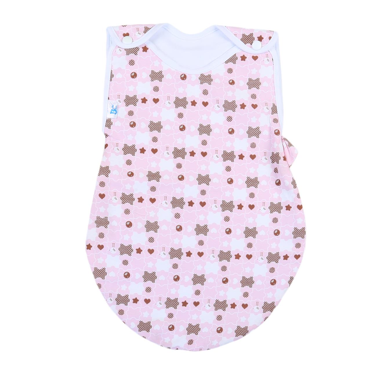 Poza Sac Dormit Primavara - Vara Alb/Roz, Bumbac, Puzzle - BL169 [1]