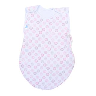 Poza Sac Dormit Primavara - Vara Alb/Roz, Bumbac, Oite - BL172 [1]