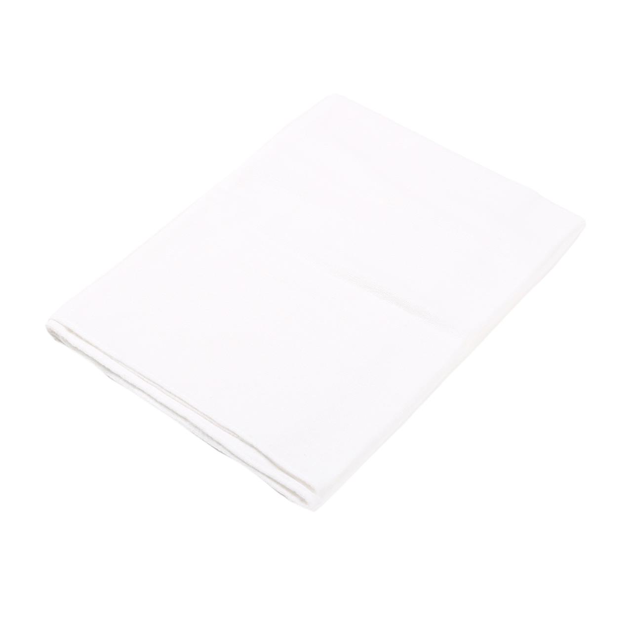 Poza Cearceaf Primavara - Vara Alb, Bumbac, 1 x Cearceaf cu elastic, Alba ca Zapada, Banda elastica - BL190 [1]