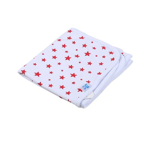 Poza Paturica Primavara - Vara Alb, Bumbac, 0 +, Stelute - BL203 [1]