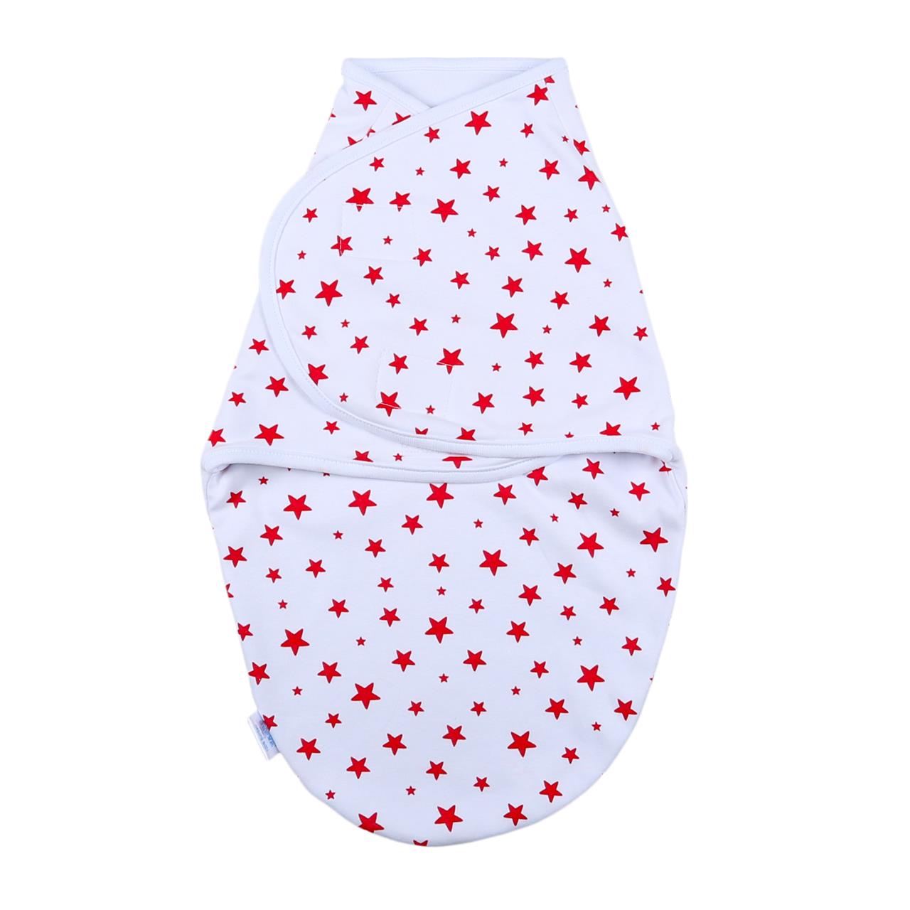 Poza Sistem Infasare Primavara - Vara Bumbac, Alb/Rosu, Stelute - BL217 [1]