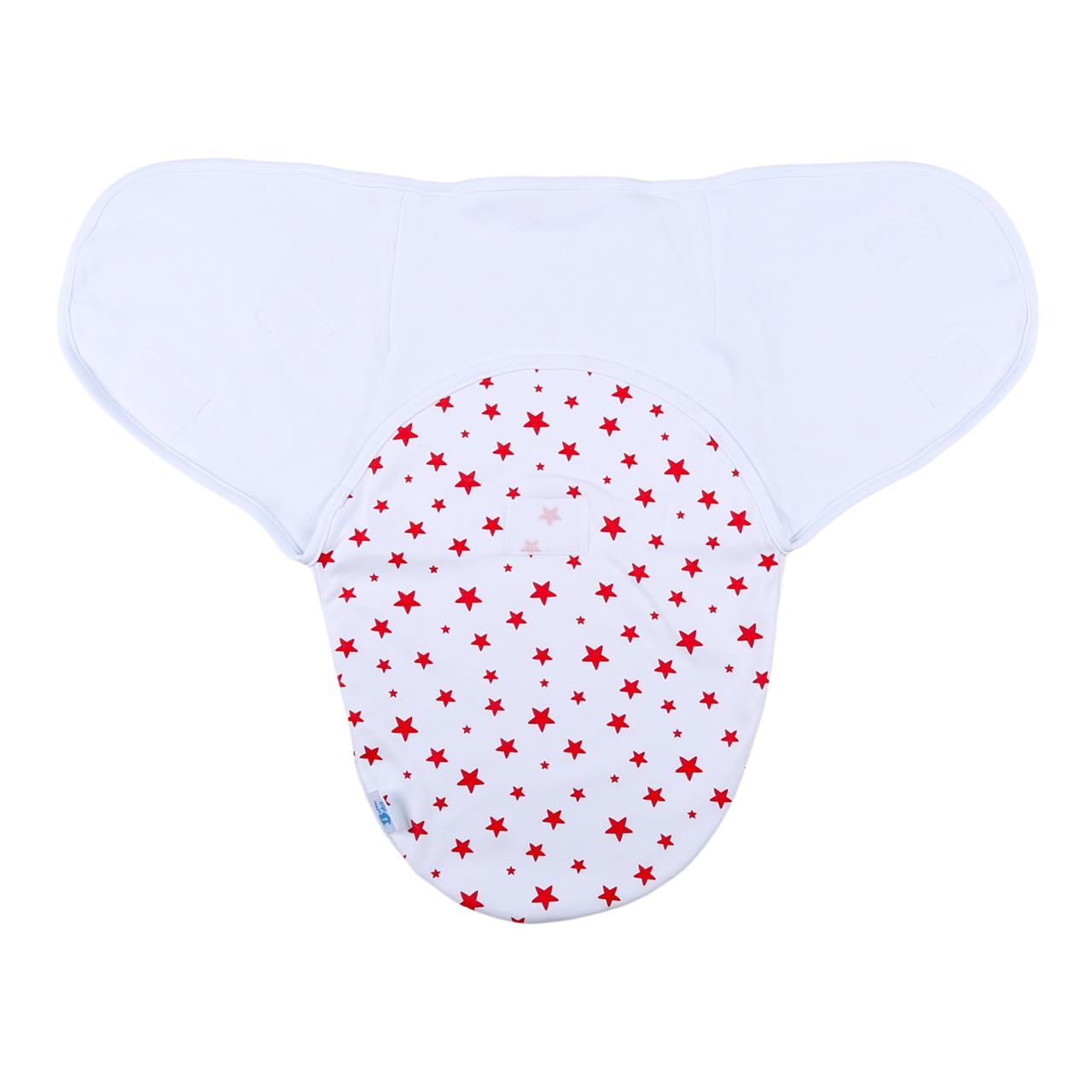 Poza Sistem Infasare Primavara - Vara Bumbac, Alb/Rosu, Stelute - BL217 [2]