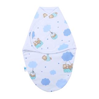 Poza Sistem Infasare Primavara - Vara Bumbac, Alb/Albastru, Ursuleti - BL219 [1]