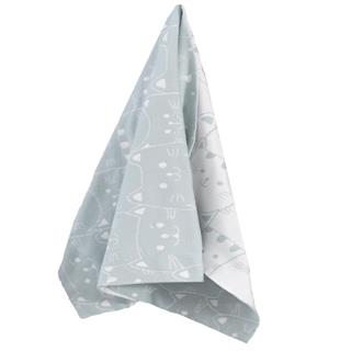 Poza Paturica Verde, Bumbac, 0 +, Pisicuta - BL221 [1]