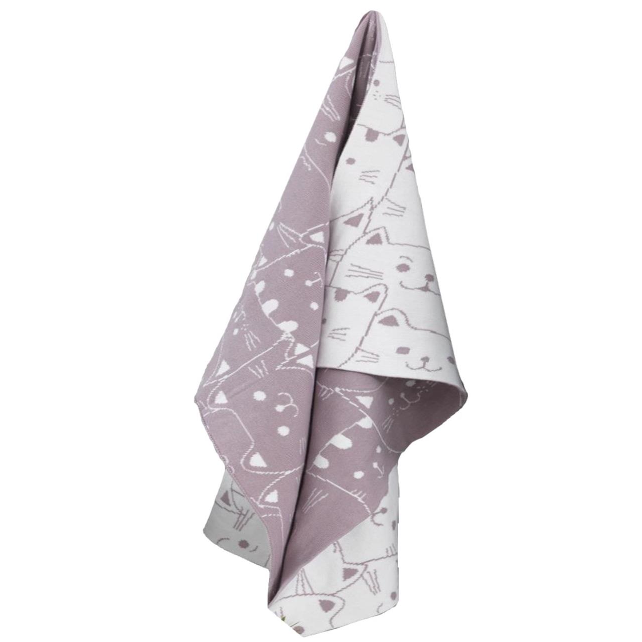 Poza Paturica Roz, Bumbac, 0 +, Pisicuta - BL222 [1]