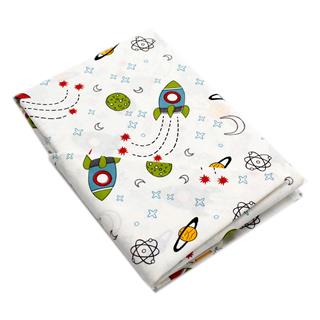 Poza Set Lenjerie Alb/Galben, Bumbac, 1 x Set lenjerie, 2, Baieti, Clone Wars, Capse - BL250 [1]