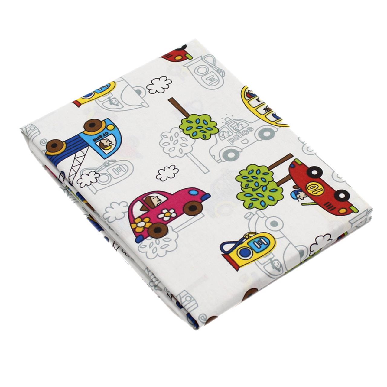 Poza Cearceaf Rosu, Bumbac, 1 x Cearceaf, Masinute, Banda elastica - BL266 [1]