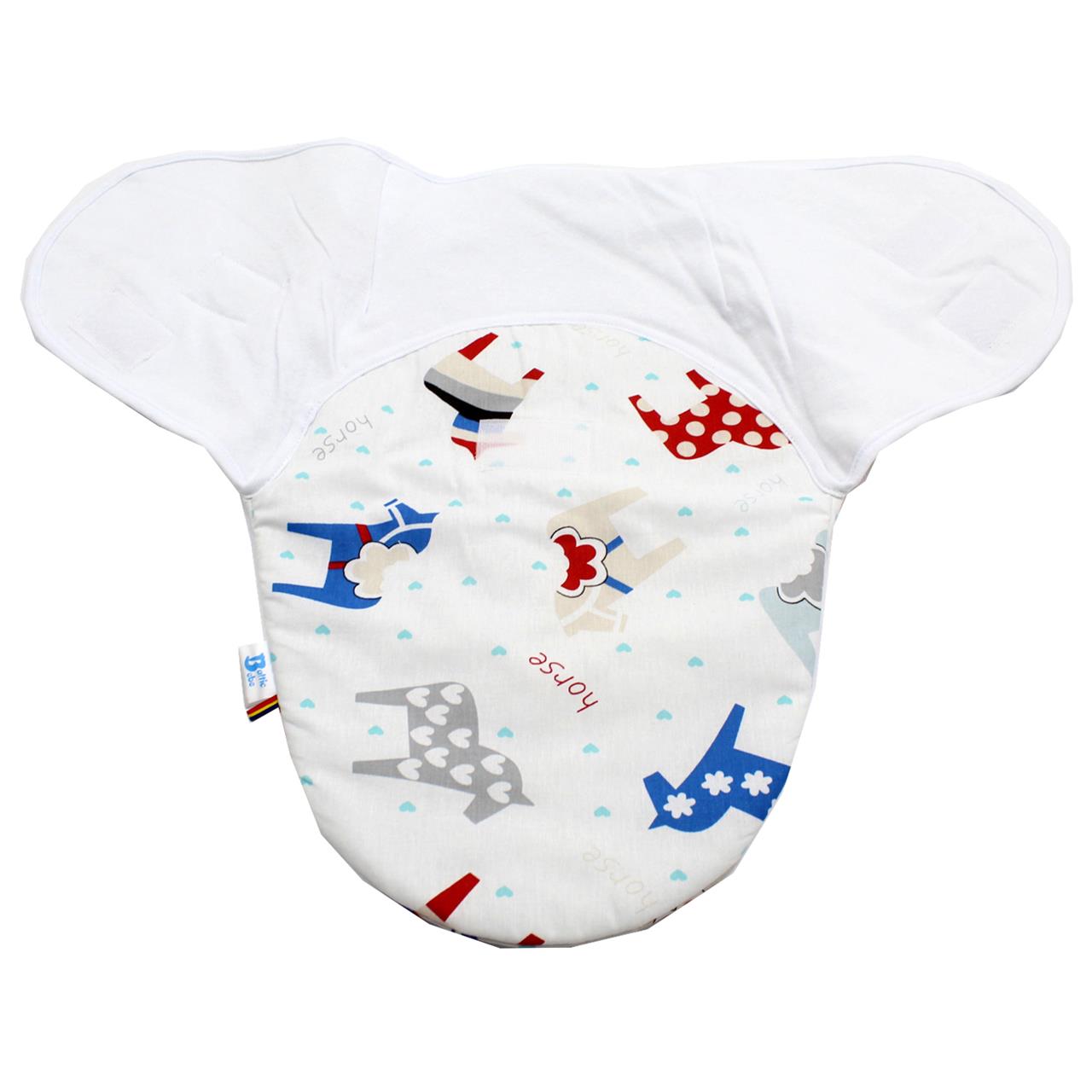 Poza Sistem Infasare Toamna - Iarna Bumbac, Alb/Albastru, Caluti - BL268 [2]