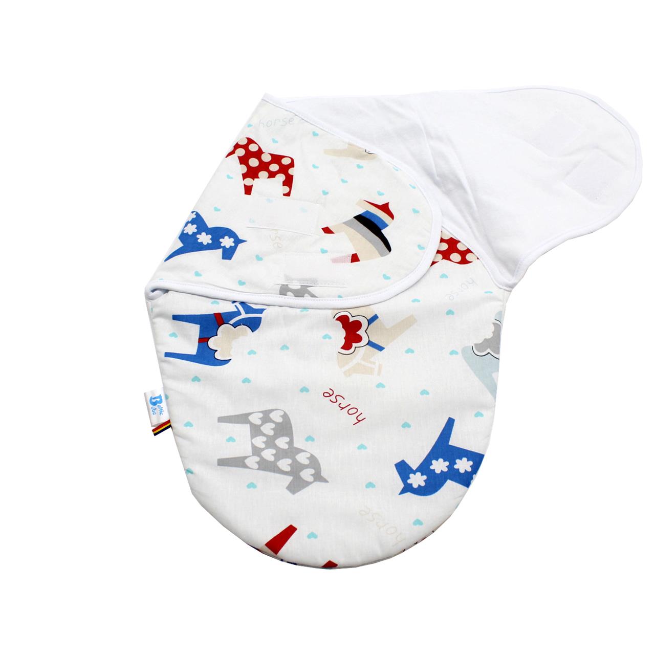 Poza Sistem Infasare Toamna - Iarna Bumbac, Alb/Albastru, Caluti - BL268 [3]