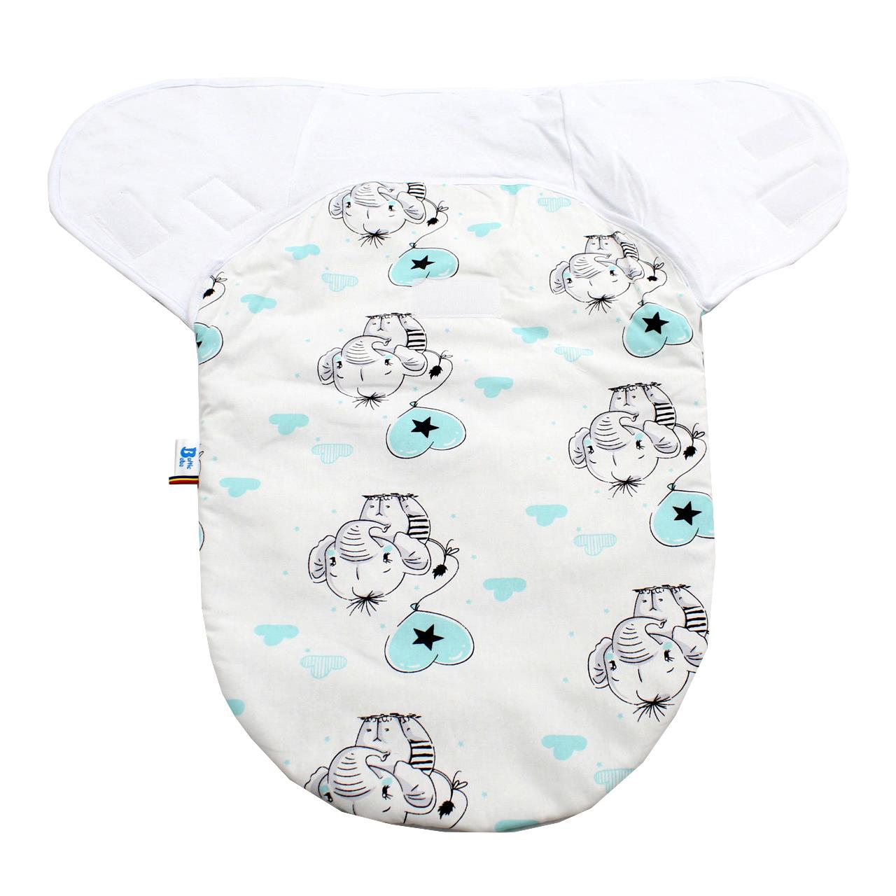 Poza Sistem Infasare Toamna - Iarna Bumbac, Bleu, Elefant - BL275 [2]