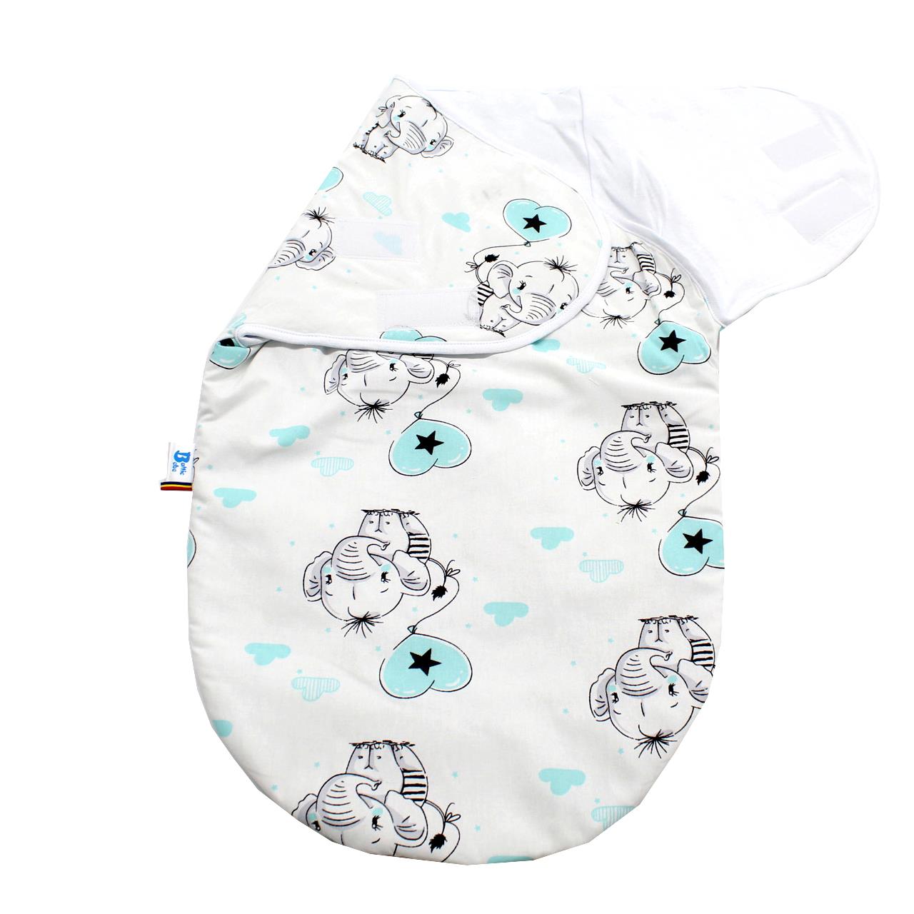 Poza Sistem Infasare Toamna - Iarna Bumbac, Bleu, Elefant - BL275 [3]