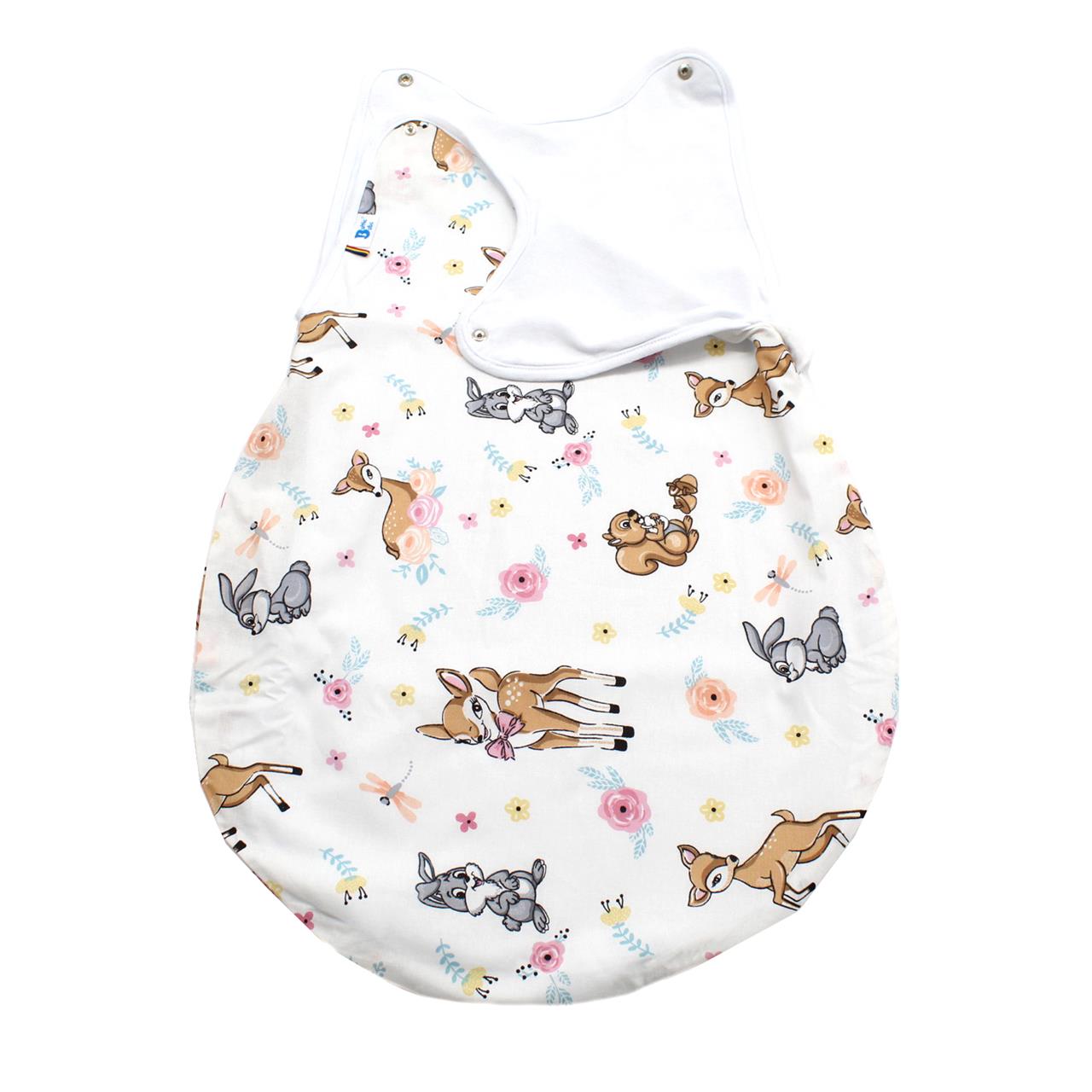 Poza Sac Dormit Primavara - Vara Multicolor, Bumbac, Caprioare - BL284 [2]