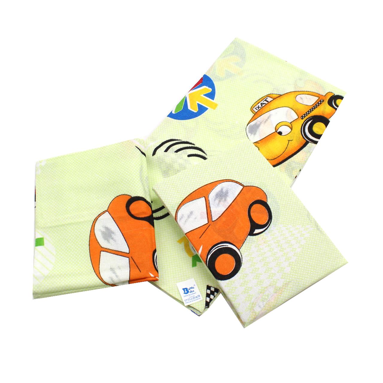 Poza Set Lenjerie Multicolor, Bumbac, 1 x Set lenjerie, 3, Baieti, Masinute, Capse - BL289 [1]