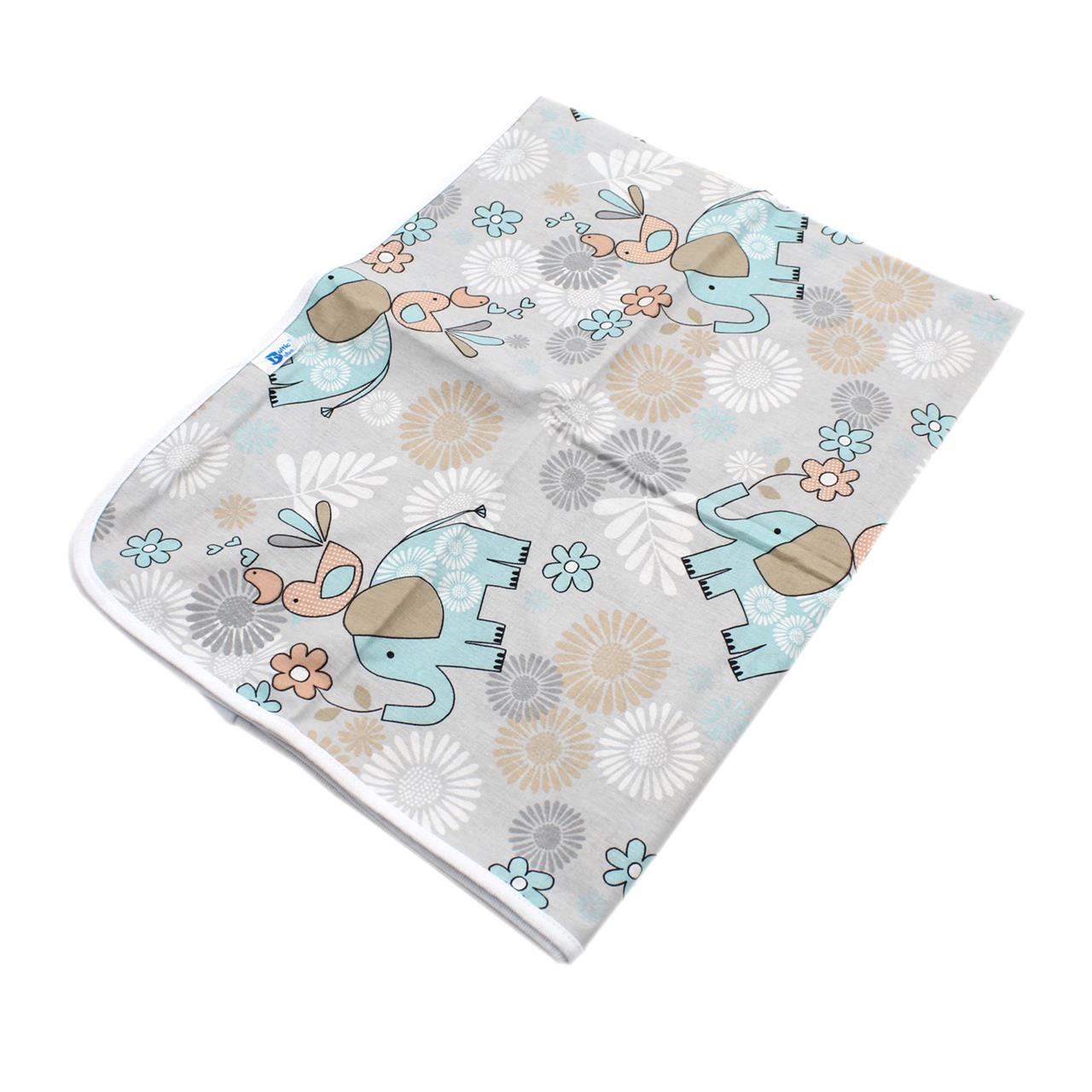 Poza Paturica Multicolor, Bumbac, 0 +, Elefant - BL301 [2]