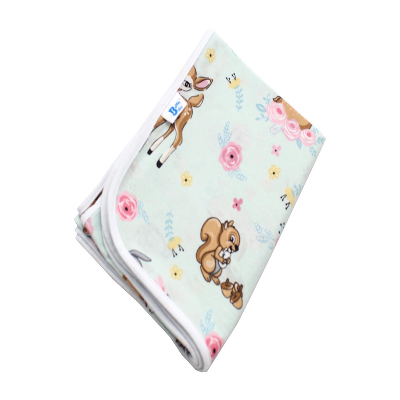 Poza Paturica Multicolor, Bumbac, 0 +, Caprioare - BL304 [1]