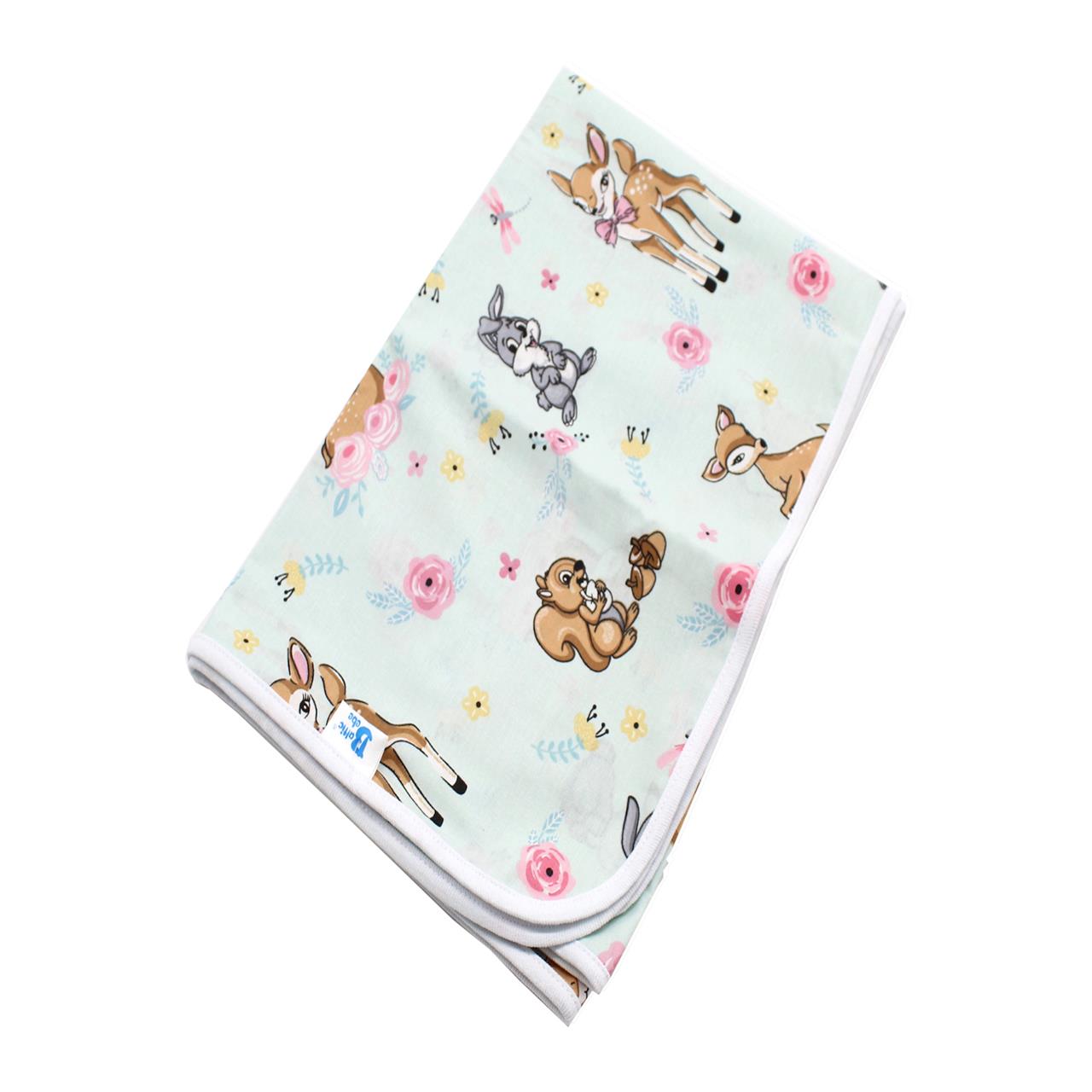 Poza Paturica Multicolor, Bumbac, 0 +, Caprioare - BL304 [2]