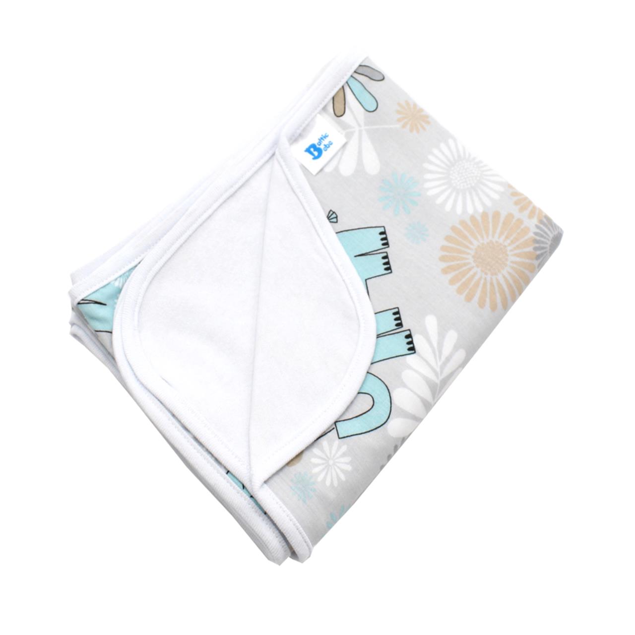 Poza Paturica Multicolor, Bumbac, 0 +, Elefant - BL320 [1]