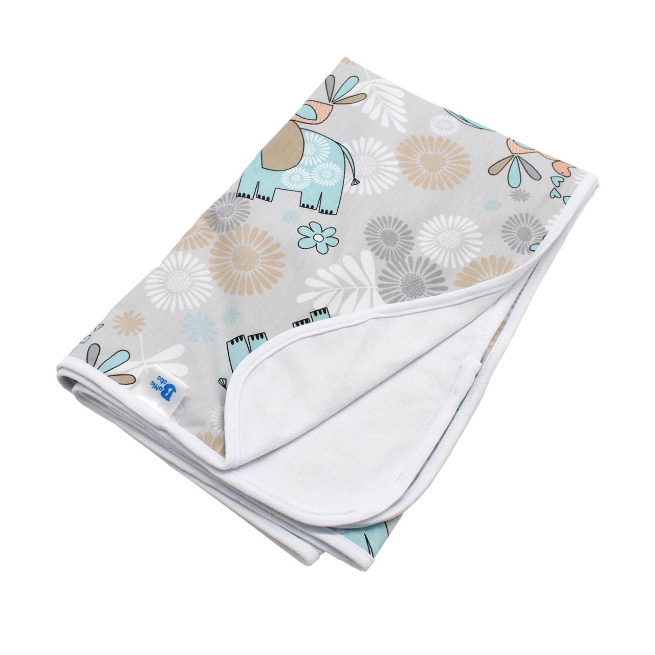 Poza Paturica Multicolor, Bumbac, 0 +, Elefant - BL320 [2]