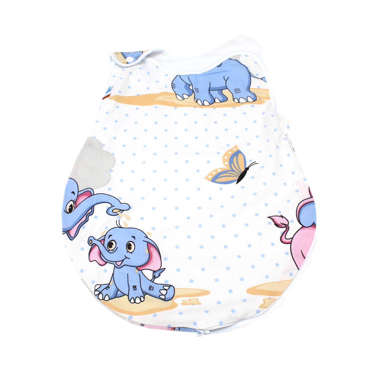 Poza Sac Dormit Multicolor, Bumbac, Elefant - BL327 [2]