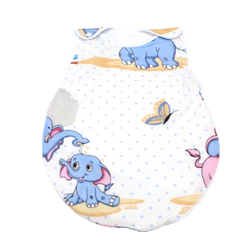 Poza Sac Dormit Multicolor, Bumbac, Elefant - BL327 [1]