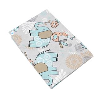 Poza Set Lenjerie Multicolor, Bumbac, 1 x Set lenjerie, 2, Baieti, Elefant, Capse - BL338 [1]