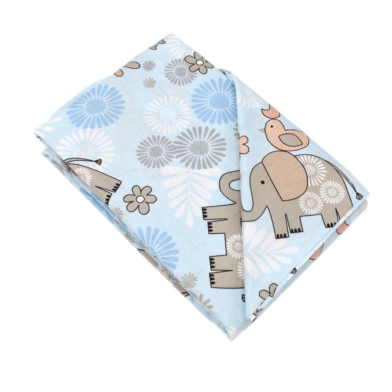 Poza Set Lenjerie Multicolor, Bumbac, 1 x Set lenjerie, 2, Baieti, Elefant, Capse - BL340 [1]
