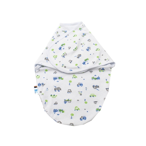 Poza Sistem Infasare Bumbac, Alb/Albastru, Camion - BL372 [1]