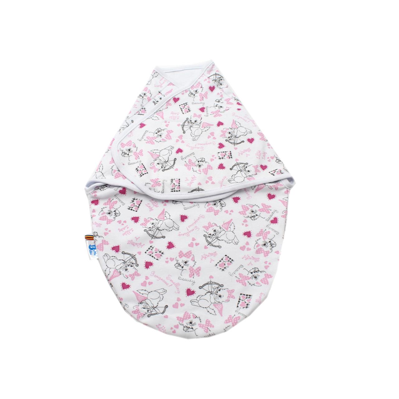 Poza Sistem Infasare Bumbac, Alb/Roz, Pisica - BL373 [1]