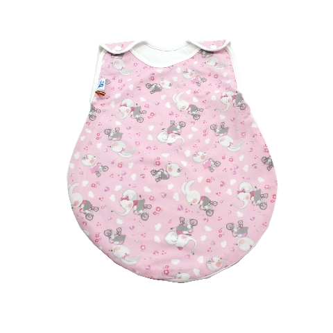 Poza Sac Dormit Multicolor, Bumbac, Iepuras - BL378 [1]