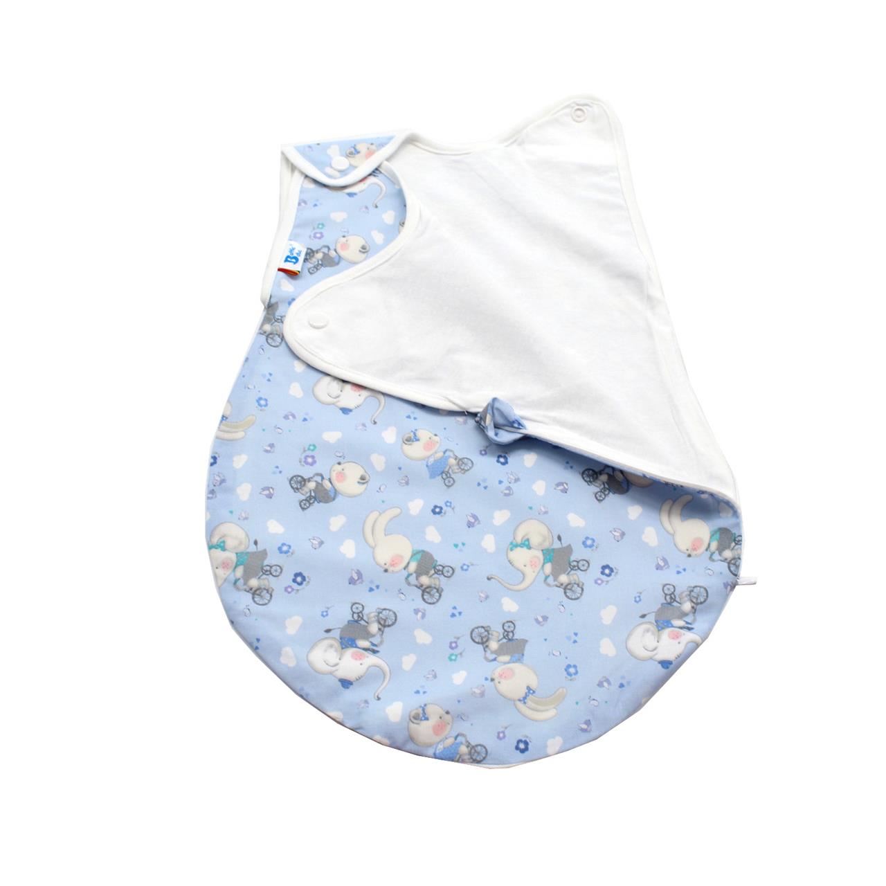 Poza Sac Dormit Bleu, Bumbac, Elefant - BL380 [2]