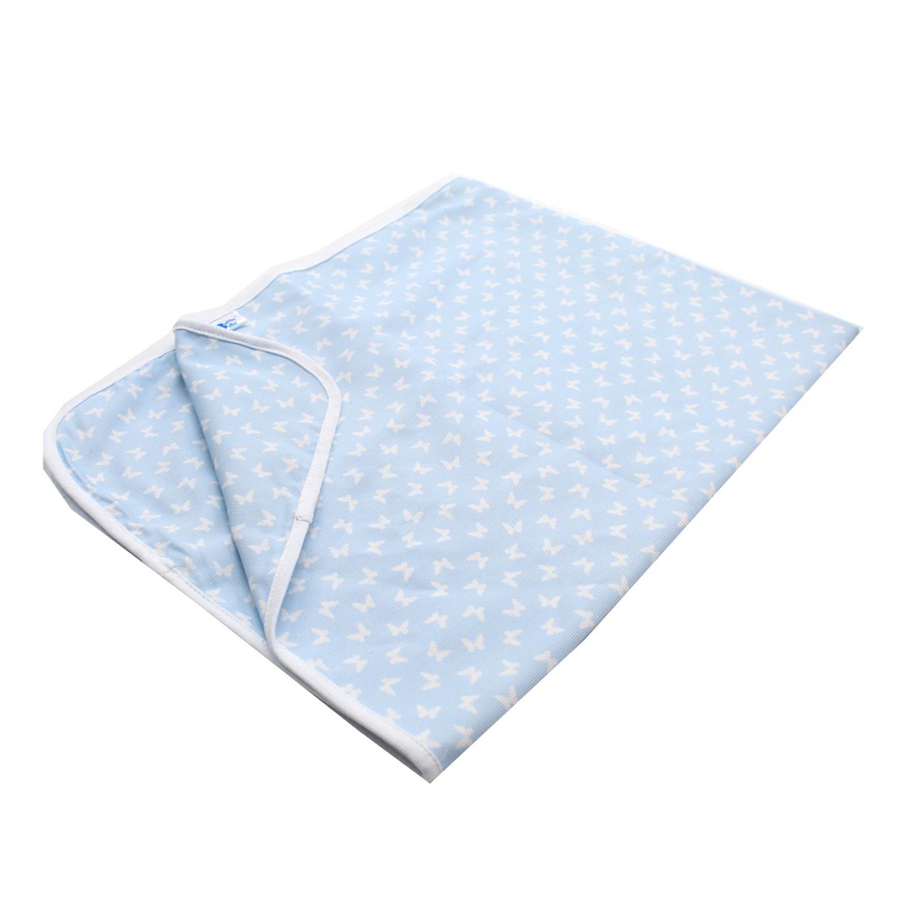 Poza Paturica Albastru, Bumbac, 0 +, Fluturasi - BL385 [2]