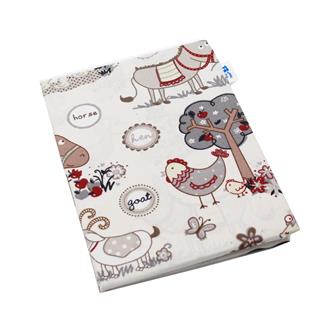 Poza Cearceaf Multicolor, Bumbac, 1 x Cearceaf, Angry Birds, Banda elastica - BL394 [1]