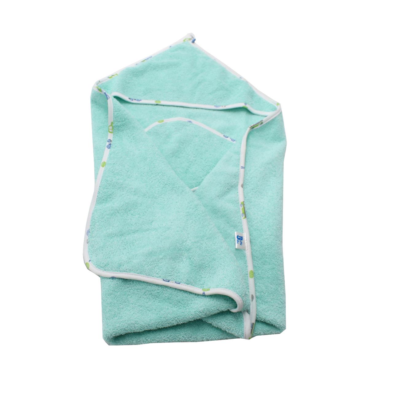Poza Prosop Prosop, Bumbac, Turcoaz, 0-2 ani, Baieti, Universal - BL403 [3]