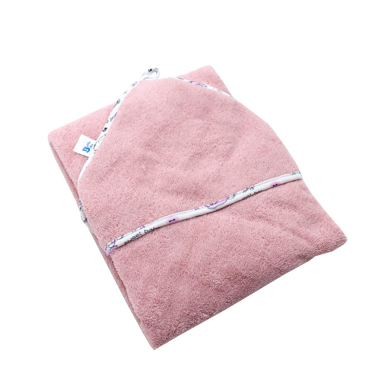 Poza Prosop Prosop, Bumbac, Roz, 0-2 ani, Fete, Universal - BL405 [1]