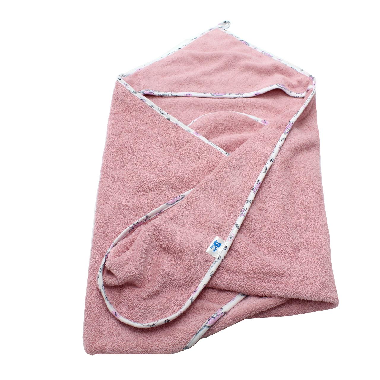 Poza Prosop Prosop, Bumbac, Roz, 0-2 ani, Fete, Universal - BL405 [4]