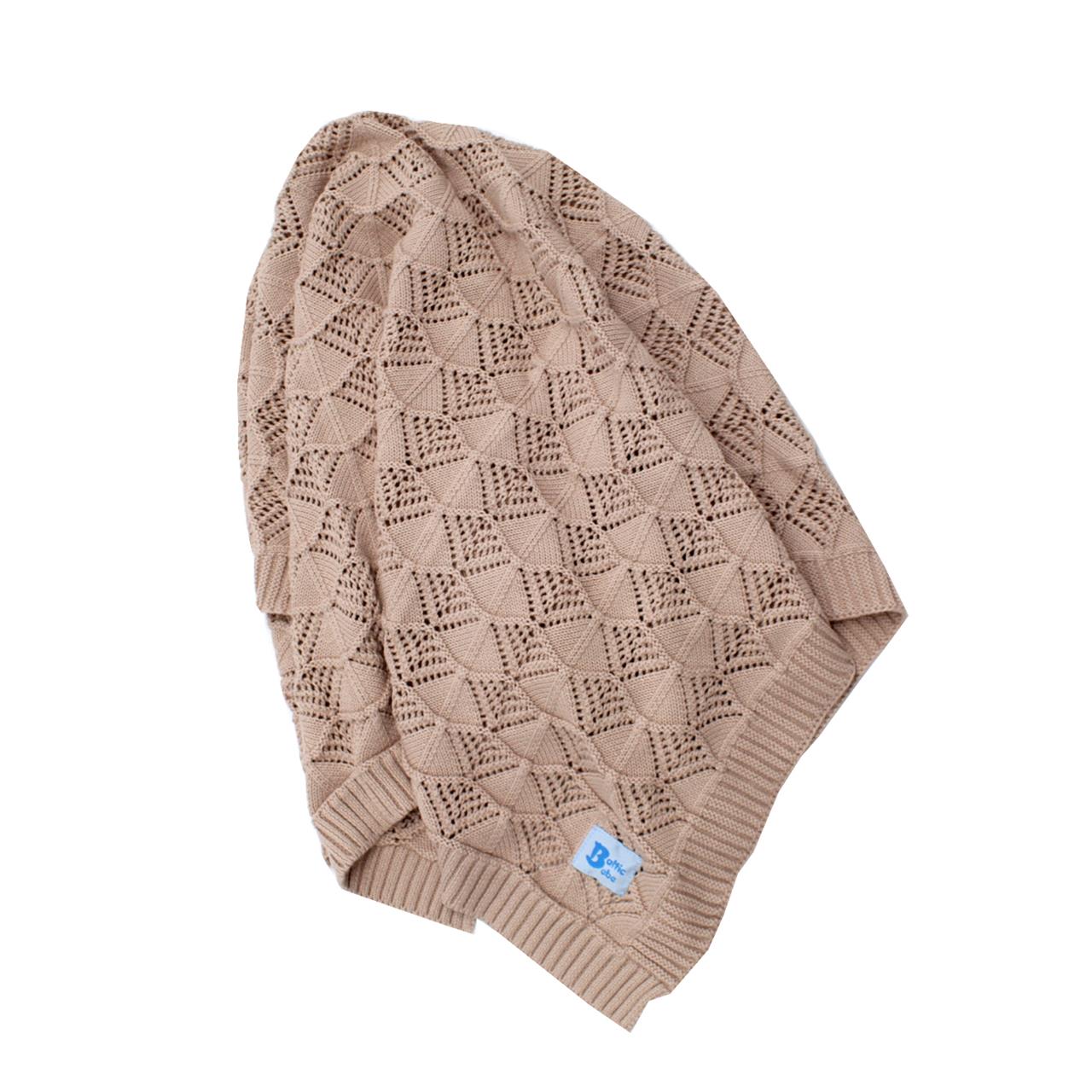 Poza Paturica Maro, Bumbac, 0-2 ani, Fete - BL407 [2]