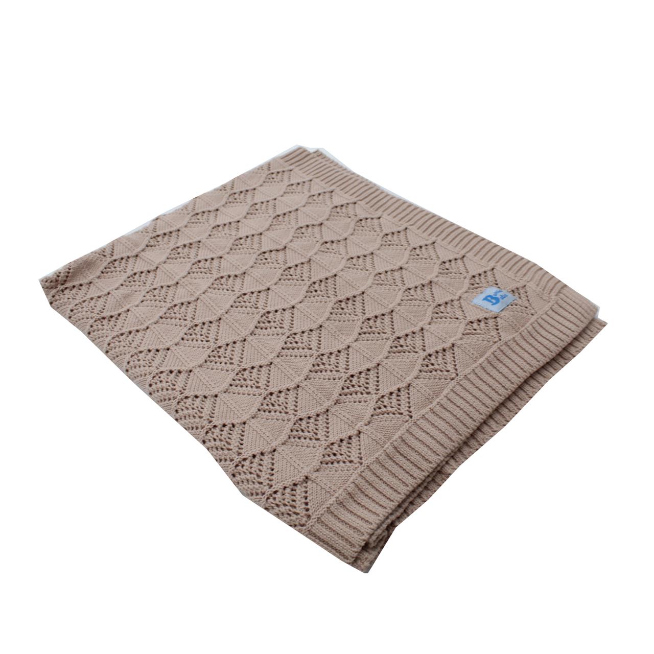 Poza Paturica Maro, Bumbac, 0-2 ani, Fete - BL407 [5]