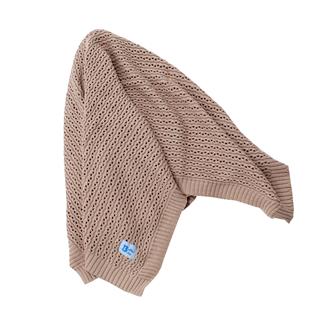 Poza Paturica Maro, Bumbac, 0-2 ani, Snur - BL409 [1]